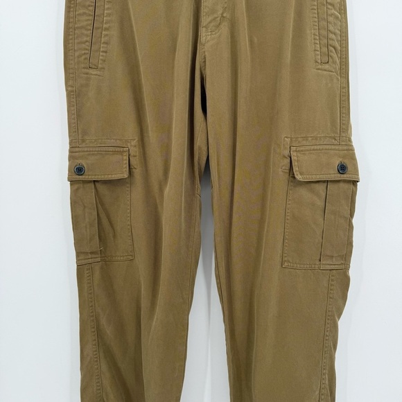Sundance Iva Cargo Jogger Pants in Butternut Tan Size 6 - Picture 10 of 11